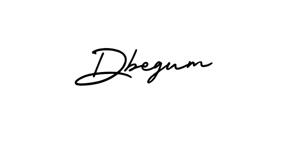 It looks lik you need a new signature style for name Dbegum. Design unique handwritten (AmerikaSignatureDemo-Regular) signature with our free signature maker in just a few clicks. Dbegum signature style 3 images and pictures png