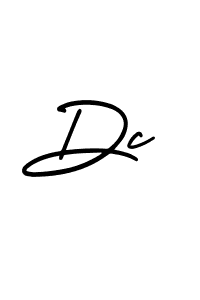 Dc stylish signature style. Best Handwritten Sign (AmerikaSignatureDemo-Regular) for my name. Handwritten Signature Collection Ideas for my name Dc. Dc signature style 3 images and pictures png