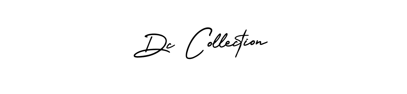 How to make Dc Collection name signature. Use AmerikaSignatureDemo-Regular style for creating short signs online. This is the latest handwritten sign. Dc Collection signature style 3 images and pictures png