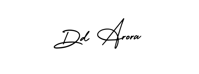 Similarly AmerikaSignatureDemo-Regular is the best handwritten signature design. Signature creator online .You can use it as an online autograph creator for name Dd Arora. Dd Arora signature style 3 images and pictures png