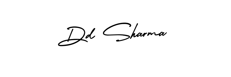 Make a beautiful signature design for name Dd Sharma. With this signature (AmerikaSignatureDemo-Regular) style, you can create a handwritten signature for free. Dd Sharma signature style 3 images and pictures png