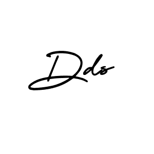 Design your own signature with our free online signature maker. With this signature software, you can create a handwritten (AmerikaSignatureDemo-Regular) signature for name Dds. Dds signature style 3 images and pictures png