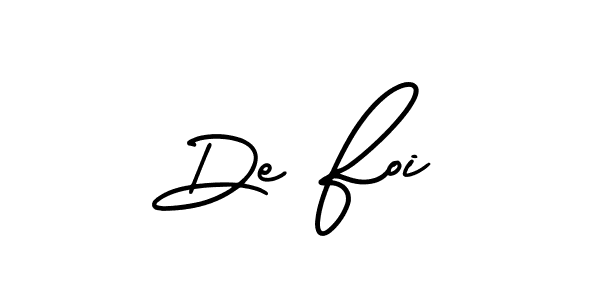 You can use this online signature creator to create a handwritten signature for the name De Foi. This is the best online autograph maker. De Foi signature style 3 images and pictures png