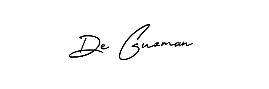 You should practise on your own different ways (AmerikaSignatureDemo-Regular) to write your name (De Guzman) in signature. don't let someone else do it for you. De Guzman signature style 3 images and pictures png