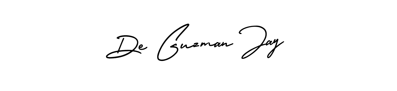 if you are searching for the best signature style for your name De Guzman Jay. so please give up your signature search. here we have designed multiple signature styles  using AmerikaSignatureDemo-Regular. De Guzman Jay signature style 3 images and pictures png