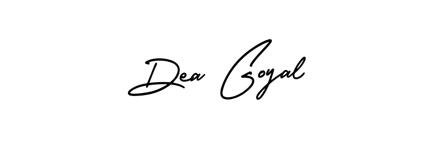 Also we have Dea Goyal name is the best signature style. Create professional handwritten signature collection using AmerikaSignatureDemo-Regular autograph style. Dea Goyal signature style 3 images and pictures png