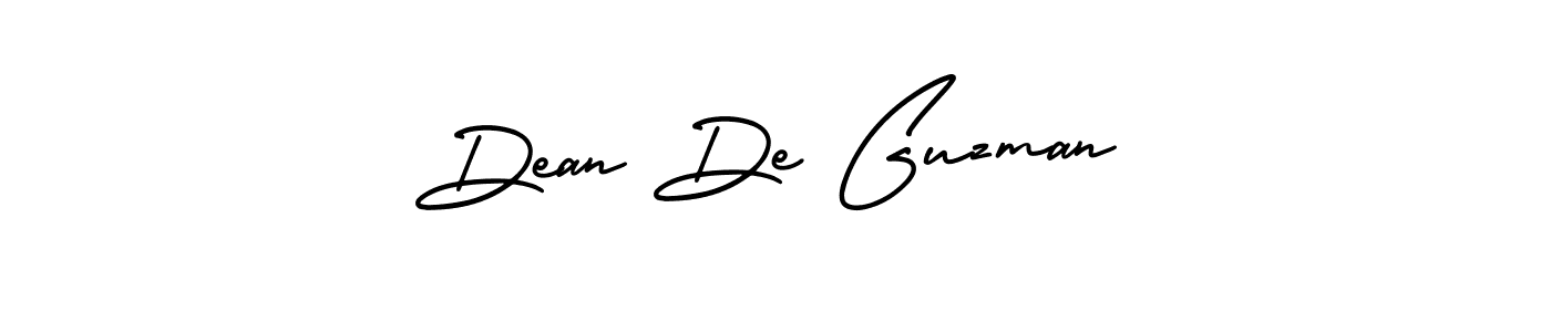 Dean De Guzman stylish signature style. Best Handwritten Sign (AmerikaSignatureDemo-Regular) for my name. Handwritten Signature Collection Ideas for my name Dean De Guzman. Dean De Guzman signature style 3 images and pictures png