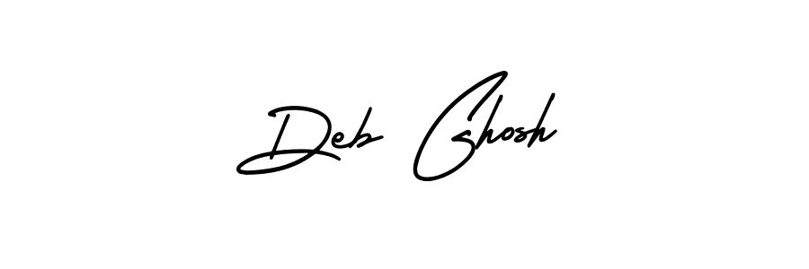 Use a signature maker to create a handwritten signature online. With this signature software, you can design (AmerikaSignatureDemo-Regular) your own signature for name Deb Ghosh. Deb Ghosh signature style 3 images and pictures png