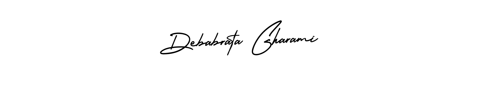 Design your own signature with our free online signature maker. With this signature software, you can create a handwritten (AmerikaSignatureDemo-Regular) signature for name Debabrata Gharami. Debabrata Gharami signature style 3 images and pictures png