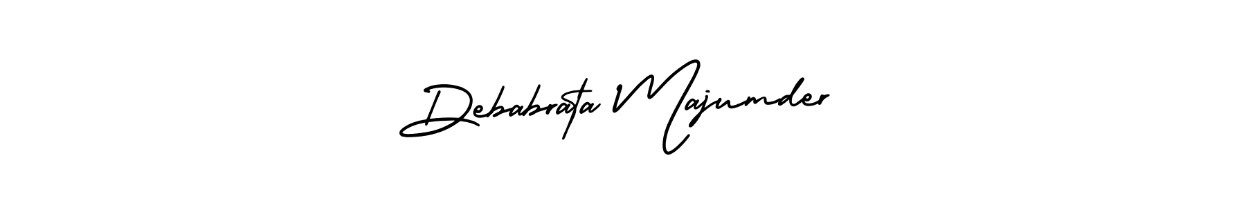 How to make Debabrata Majumder signature? AmerikaSignatureDemo-Regular is a professional autograph style. Create handwritten signature for Debabrata Majumder name. Debabrata Majumder signature style 3 images and pictures png