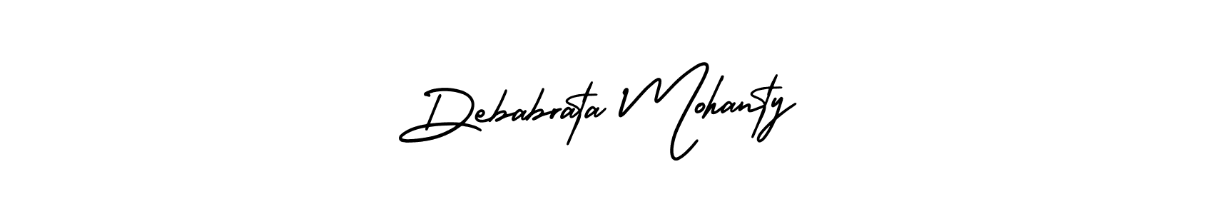 Create a beautiful signature design for name Debabrata Mohanty. With this signature (AmerikaSignatureDemo-Regular) fonts, you can make a handwritten signature for free. Debabrata Mohanty signature style 3 images and pictures png