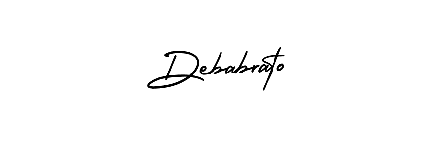 Similarly AmerikaSignatureDemo-Regular is the best handwritten signature design. Signature creator online .You can use it as an online autograph creator for name Debabrato. Debabrato signature style 3 images and pictures png