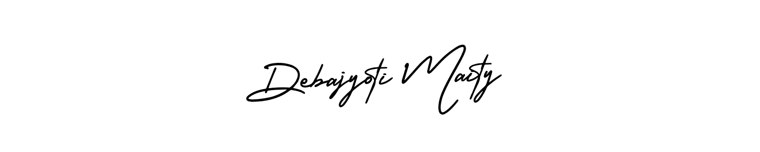 This is the best signature style for the Debajyoti Maity name. Also you like these signature font (AmerikaSignatureDemo-Regular). Mix name signature. Debajyoti Maity signature style 3 images and pictures png