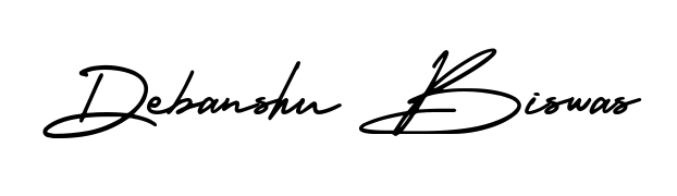 A modern signature idea for name Debanshu Biswas using AmerikaSignatureDemo-Regular font. Clean strokes and elegant curves make it stand out instantly. Debanshu Biswas signature style 3 images and pictures png
