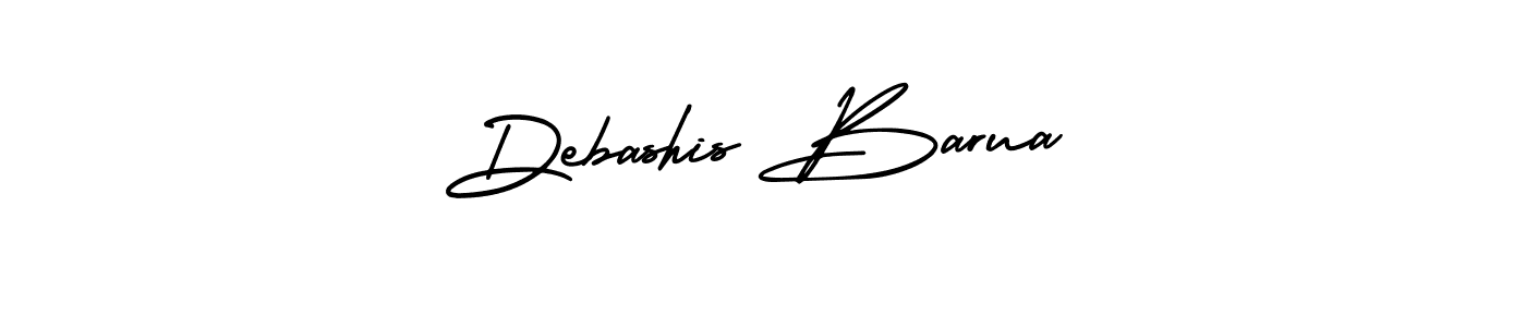 How to make Debashis Barua signature? AmerikaSignatureDemo-Regular is a professional autograph style. Create handwritten signature for Debashis Barua name. Debashis Barua signature style 3 images and pictures png