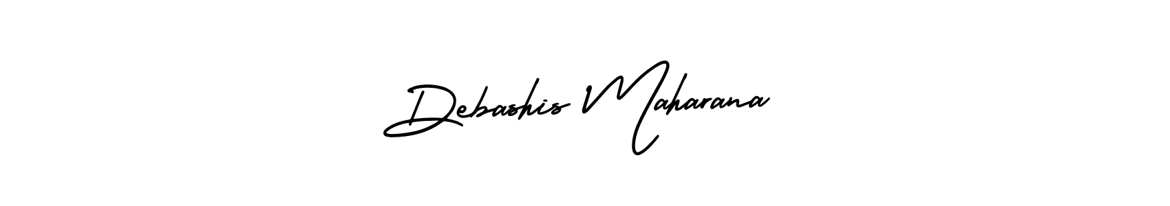 Use a signature maker to create a handwritten signature online. With this signature software, you can design (AmerikaSignatureDemo-Regular) your own signature for name Debashis Maharana. Debashis Maharana signature style 3 images and pictures png
