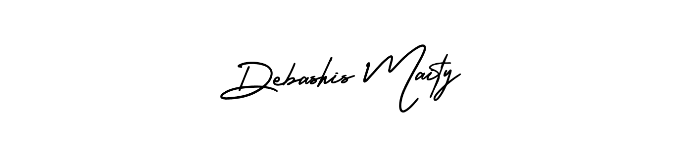 Use a signature maker to create a handwritten signature online. With this signature software, you can design (AmerikaSignatureDemo-Regular) your own signature for name Debashis Maity. Debashis Maity signature style 3 images and pictures png