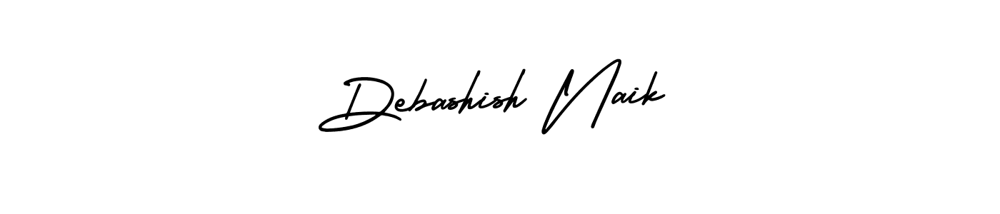 Design your own signature with our free online signature maker. With this signature software, you can create a handwritten (AmerikaSignatureDemo-Regular) signature for name Debashish Naik. Debashish Naik signature style 3 images and pictures png