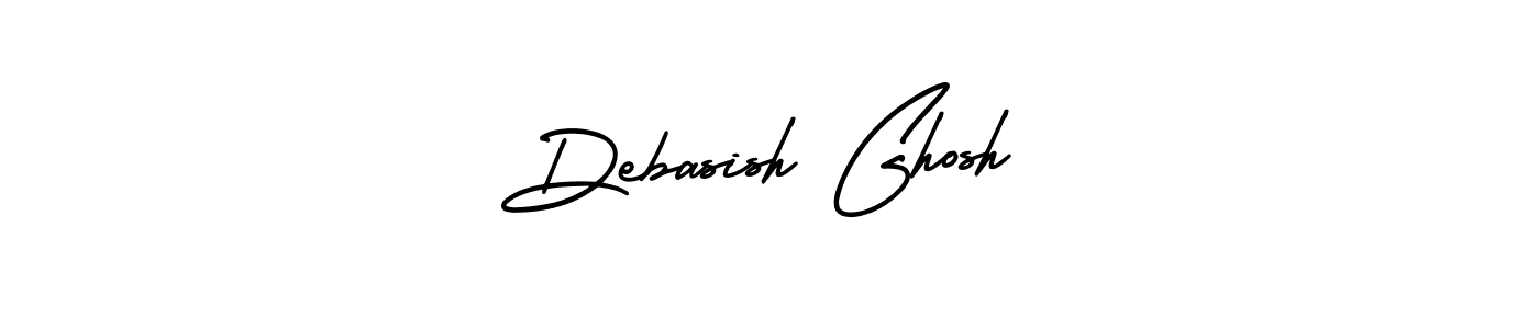 It looks lik you need a new signature style for name Debasish Ghosh. Design unique handwritten (AmerikaSignatureDemo-Regular) signature with our free signature maker in just a few clicks. Debasish Ghosh signature style 3 images and pictures png