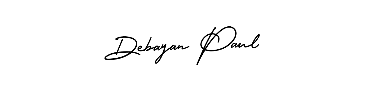 Best and Professional Signature Style for Debayan Paul. AmerikaSignatureDemo-Regular Best Signature Style Collection. Debayan Paul signature style 3 images and pictures png