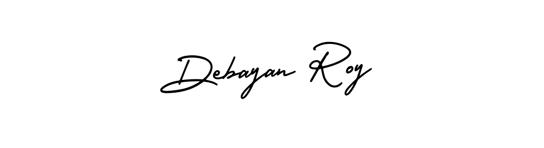 Design your own signature with our free online signature maker. With this signature software, you can create a handwritten (AmerikaSignatureDemo-Regular) signature for name Debayan Roy. Debayan Roy signature style 3 images and pictures png