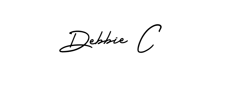 Best and Professional Signature Style for Debbie C. AmerikaSignatureDemo-Regular Best Signature Style Collection. Debbie C signature style 3 images and pictures png
