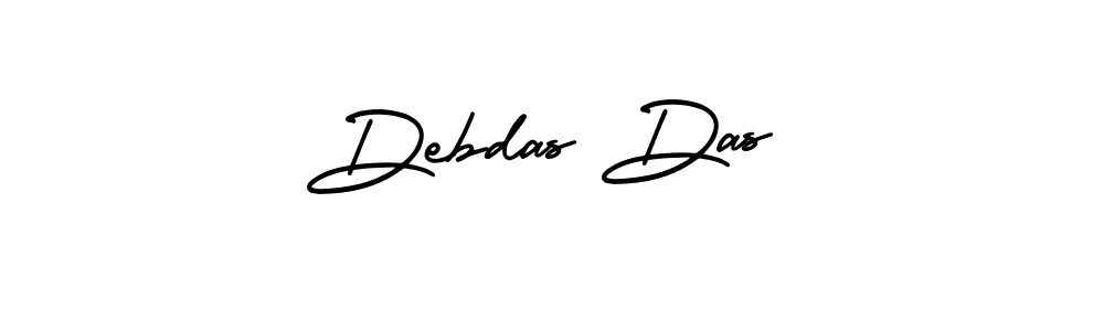 The best way (AmerikaSignatureDemo-Regular) to make a short signature is to pick only two or three words in your name. The name Debdas Das include a total of six letters. For converting this name. Debdas Das signature style 3 images and pictures png