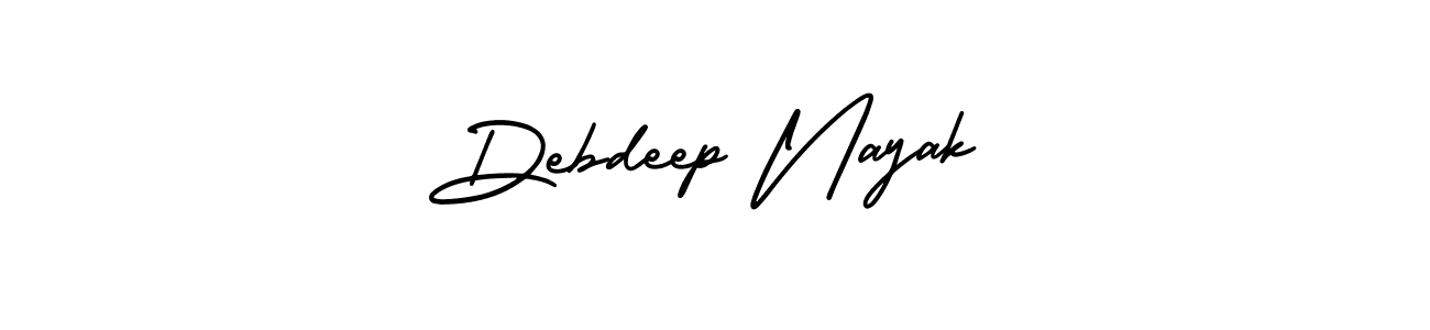 Design your own signature with our free online signature maker. With this signature software, you can create a handwritten (AmerikaSignatureDemo-Regular) signature for name Debdeep Nayak. Debdeep Nayak signature style 3 images and pictures png
