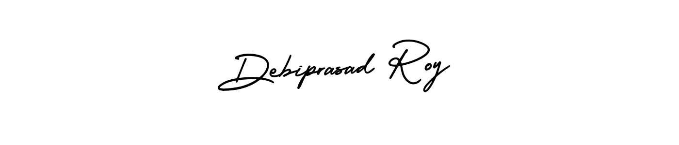 Create a beautiful signature design for name Debiprasad Roy. With this signature (AmerikaSignatureDemo-Regular) fonts, you can make a handwritten signature for free. Debiprasad Roy signature style 3 images and pictures png