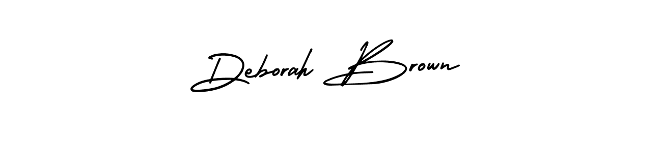 Check out images of Autograph of Deborah Brown name. Actor Deborah Brown Signature Style. AmerikaSignatureDemo-Regular is a professional sign style online. Deborah Brown signature style 3 images and pictures png