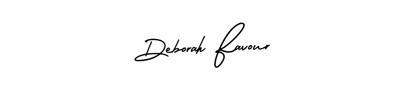 It looks lik you need a new signature style for name Deborah Favour. Design unique handwritten (AmerikaSignatureDemo-Regular) signature with our free signature maker in just a few clicks. Deborah Favour signature style 3 images and pictures png