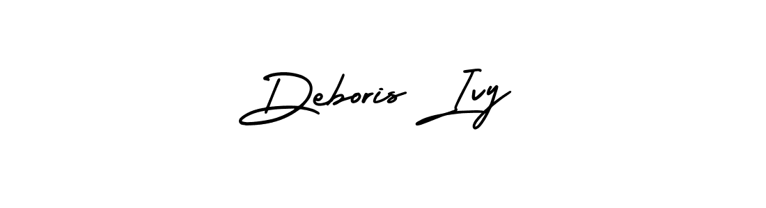 You can use this online signature creator to create a handwritten signature for the name Deboris Ivy. This is the best online autograph maker. Deboris Ivy signature style 3 images and pictures png