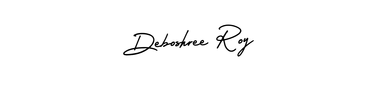 Similarly AmerikaSignatureDemo-Regular is the best handwritten signature design. Signature creator online .You can use it as an online autograph creator for name Deboshree Roy. Deboshree Roy signature style 3 images and pictures png