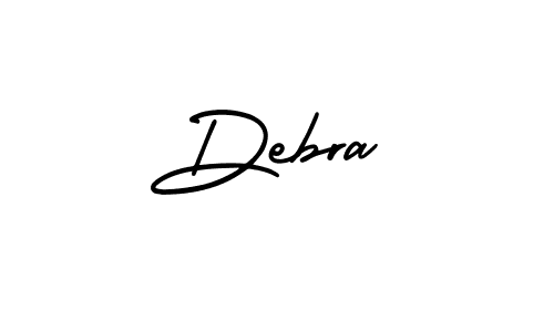Create a beautiful signature design for name Debra. With this signature (AmerikaSignatureDemo-Regular) fonts, you can make a handwritten signature for free. Debra signature style 3 images and pictures png