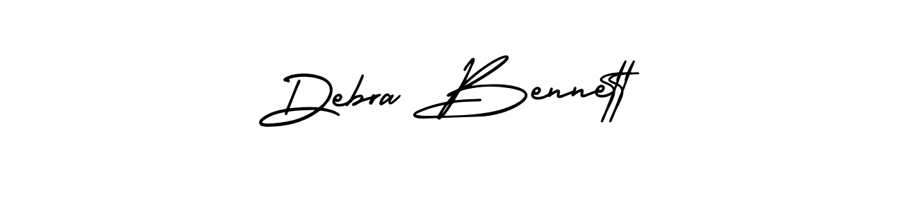AmerikaSignatureDemo-Regular is a professional signature style that is perfect for those who want to add a touch of class to their signature. It is also a great choice for those who want to make their signature more unique. Get Debra Bennett name to fancy signature for free. Debra Bennett signature style 3 images and pictures png