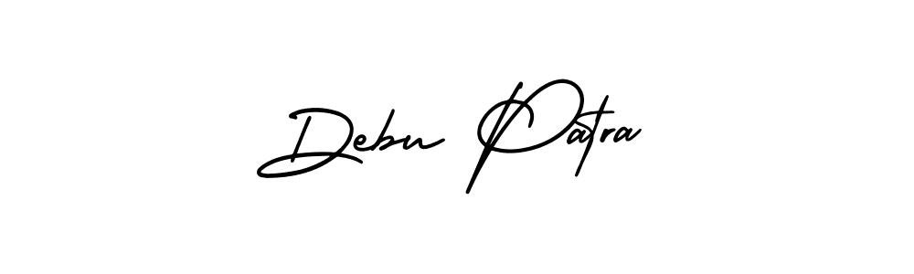 Make a short Debu Patra signature style. Manage your documents anywhere anytime using AmerikaSignatureDemo-Regular. Create and add eSignatures, submit forms, share and send files easily. Debu Patra signature style 3 images and pictures png