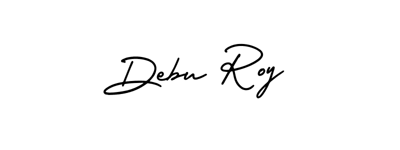 How to Draw Debu Roy signature style? AmerikaSignatureDemo-Regular is a latest design signature styles for name Debu Roy. Debu Roy signature style 3 images and pictures png