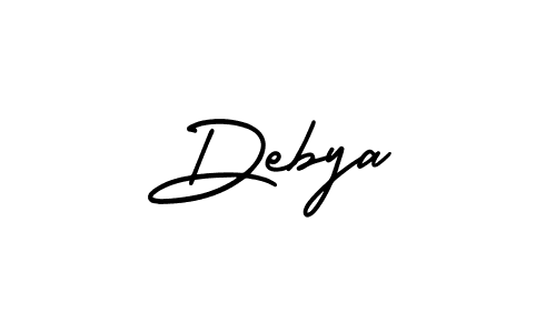 Make a beautiful signature design for name Debya. Use this online signature maker to create a handwritten signature for free. Debya signature style 3 images and pictures png