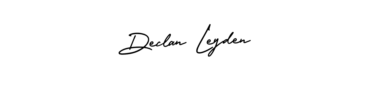 Similarly AmerikaSignatureDemo-Regular is the best handwritten signature design. Signature creator online .You can use it as an online autograph creator for name Declan Leyden. Declan Leyden signature style 3 images and pictures png