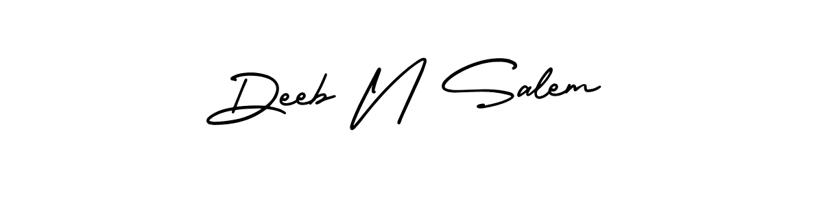 Make a beautiful signature design for name Deeb N Salem. Use this online signature maker to create a handwritten signature for free. Deeb N Salem signature style 3 images and pictures png