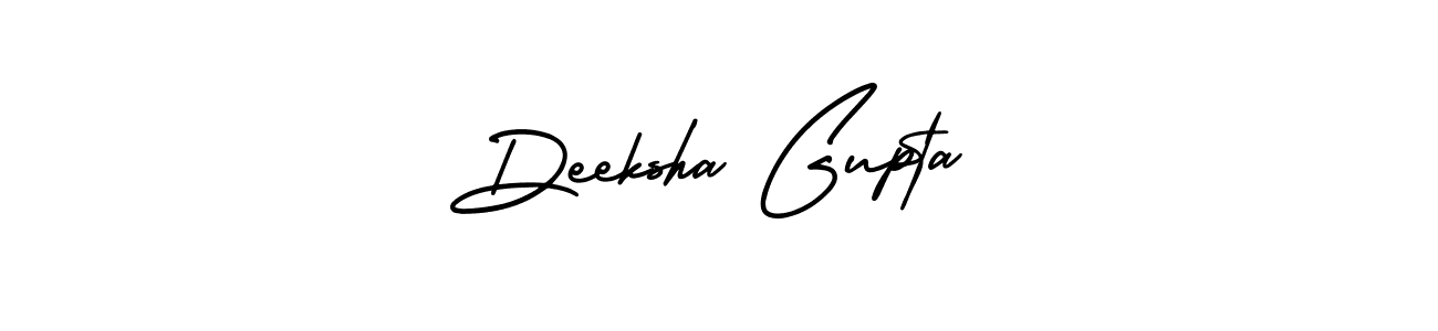 Also You can easily find your signature by using the search form. We will create Deeksha Gupta name handwritten signature images for you free of cost using AmerikaSignatureDemo-Regular sign style. Deeksha Gupta signature style 3 images and pictures png