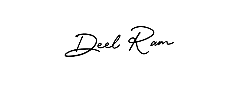 How to make Deel Ram signature? AmerikaSignatureDemo-Regular is a professional autograph style. Create handwritten signature for Deel Ram name. Deel Ram signature style 3 images and pictures png