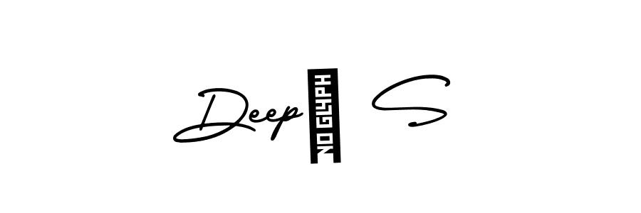 Similarly AmerikaSignatureDemo-Regular is the best handwritten signature design. Signature creator online .You can use it as an online autograph creator for name Deep✓ S. Deep✓ S signature style 3 images and pictures png