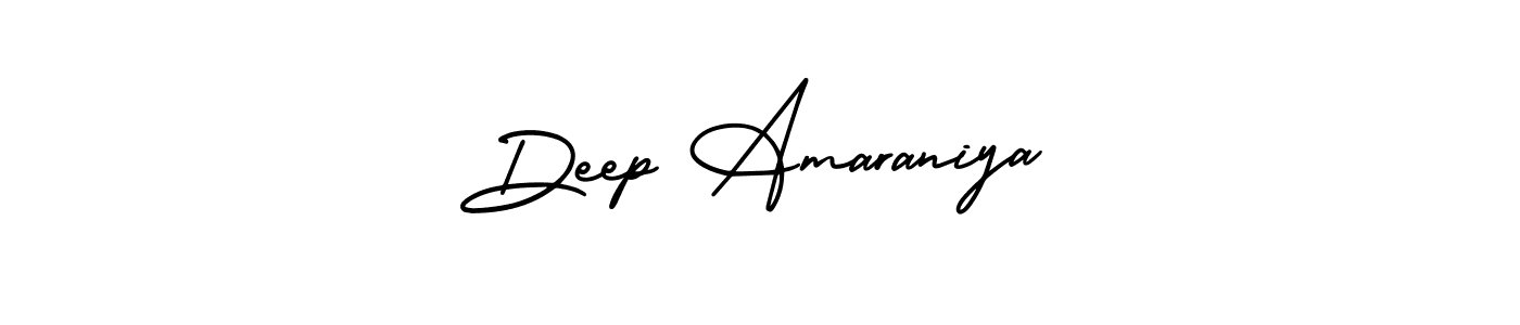 How to make Deep Amaraniya signature? AmerikaSignatureDemo-Regular is a professional autograph style. Create handwritten signature for Deep Amaraniya name. Deep Amaraniya signature style 3 images and pictures png