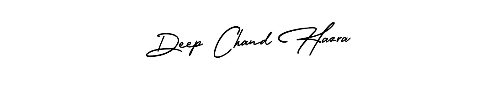 Deep Chand Hazra stylish signature style. Best Handwritten Sign (AmerikaSignatureDemo-Regular) for my name. Handwritten Signature Collection Ideas for my name Deep Chand Hazra. Deep Chand Hazra signature style 3 images and pictures png