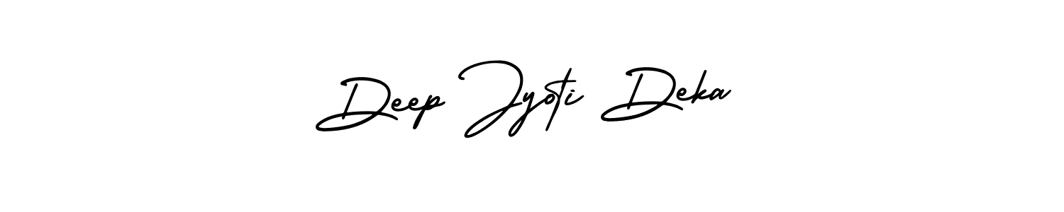 Use a signature maker to create a handwritten signature online. With this signature software, you can design (AmerikaSignatureDemo-Regular) your own signature for name Deep Jyoti Deka. Deep Jyoti Deka signature style 3 images and pictures png