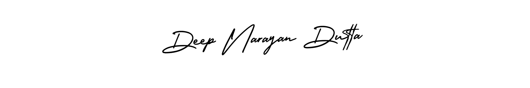 Make a beautiful signature design for name Deep Narayan Dutta. With this signature (AmerikaSignatureDemo-Regular) style, you can create a handwritten signature for free. Deep Narayan Dutta signature style 3 images and pictures png