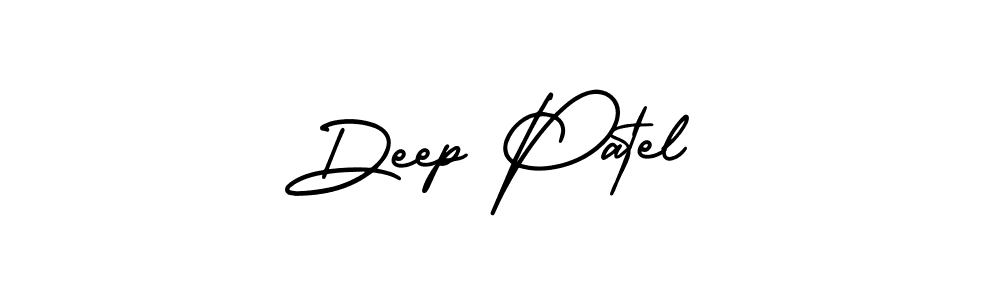 Best and Professional Signature Style for Deep Patel. AmerikaSignatureDemo-Regular Best Signature Style Collection. Deep Patel signature style 3 images and pictures png