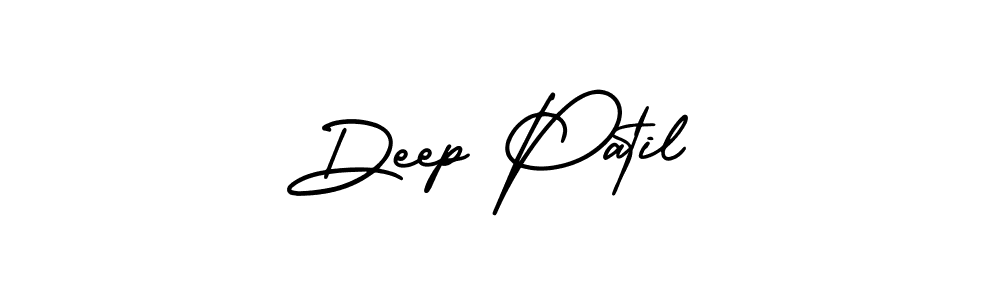 Create a beautiful signature design for name Deep Patil. With this signature (AmerikaSignatureDemo-Regular) fonts, you can make a handwritten signature for free. Deep Patil signature style 3 images and pictures png