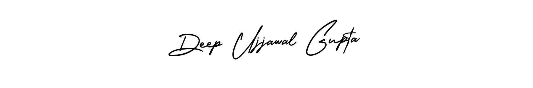 Design your own signature with our free online signature maker. With this signature software, you can create a handwritten (AmerikaSignatureDemo-Regular) signature for name Deep Ujjawal Gupta. Deep Ujjawal Gupta signature style 3 images and pictures png